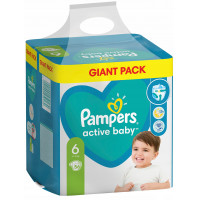 Подгузники Pampers Active Baby 6 (13-18кг) 56шт Poland