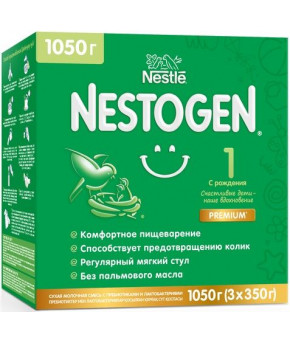 Смесь Nestle Nestogen 1 Premium молочная 1050г