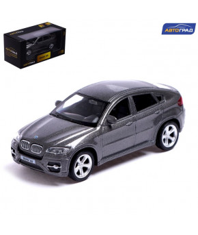 Модель BMW X6 1:43 серый (в коробке) 