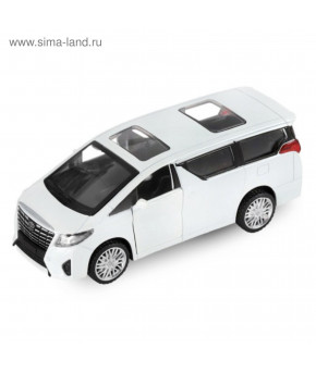 Модель Toyota Alphard 1:42 инерционная белый (в коробке)