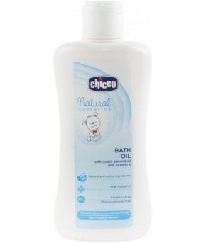 Масло для купания Chicco Natural Sensation 200мл, 0+