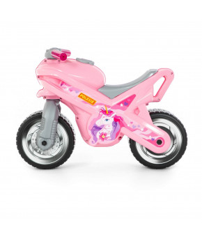 Мотоцикл-каталка Полесье МХ розовая