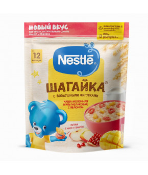 Каша Nestle мультизлаковая манго гранат яблоко молочная 190г