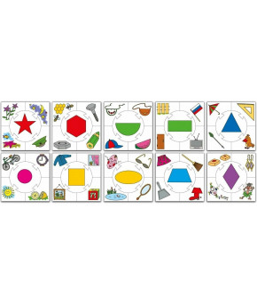 Настольная игра Пазл Десятое королевство Учись играя Фигуры