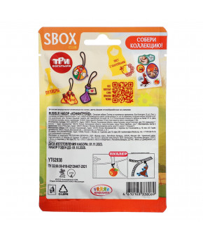 Наклейка Sbox Три богатыря + пуллеры (в флоупаке)