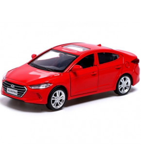 Модель Hyundai Elantra 1:40 инерционная красный (в коробке)   