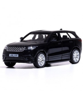 Модель LAND ROVER RANGE ROVER Velar 1:43 инерционный черный (в коробке)   