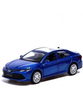 Модель Toyota Camry 1:43 инерционный синий (в коробке)