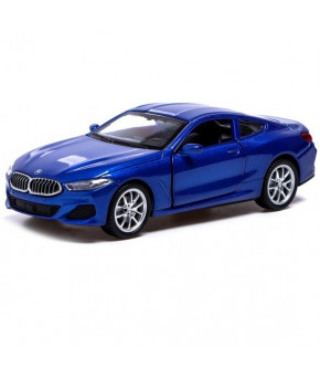 Модель BMW M850i 1:43 инерционная синий (в коробке)