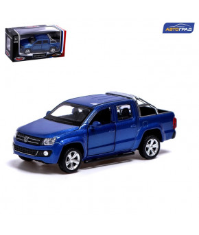 Модель Volkswagen Amarok 1:46 инерционная синий (в коробке)