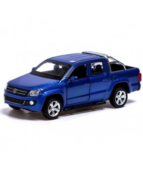 Модель Volkswagen Amarok 1:46 инерционная синий (в коробке)