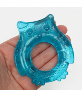 Прорезыватель Крошка Я Совушка охлаждающий голубой