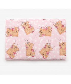 Подушка для новорождённого Розовая 40х60см