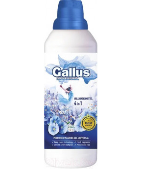 Гель для стирки Gallus Professional для цветных тканей 3в1 1л