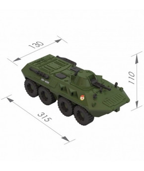 Бронетранспортер Нордпласт Комбат БТР-80