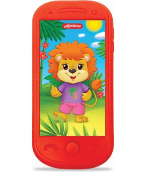 Развивающая игрушка Азбукварик Мини-смартфончик Львёнок