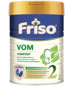 Смесь Friso VOM 2 Comfort молочная, 400г