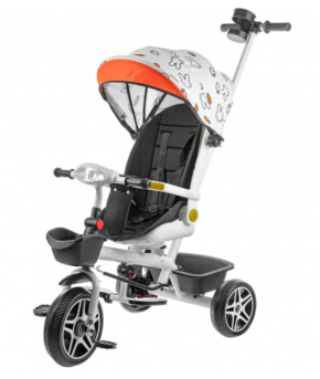 Велосипед NINO CBL-868 с ручкой белый