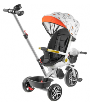 Велосипед NINO CBL-868 с ручкой белый