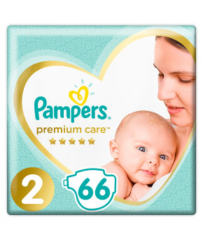 Подгузники Pampers Premium Care 2 (4-8кг) 66шт