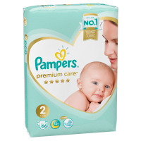 Подгузники Pampers Premium Care 2 (4-8кг) 66шт