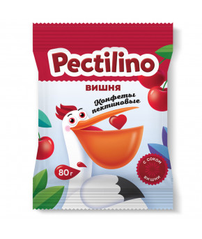 Конфеты Pectilino пектиновые с соком вишни 80г 
