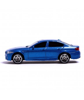 Модель BMW М5 1:64 металлическая синий (в коробке)