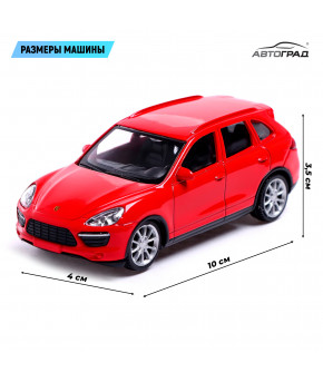 Модель Porsche Cayenne Turbo 1:43 красный (в коробке)