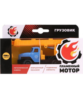 Модель ЗИЛ-131 Кран 1:32 инерционная (в коробке)