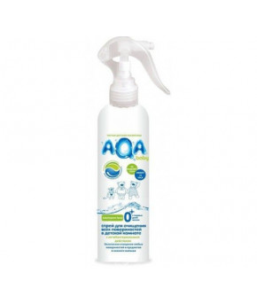 Спрей-очиститель для поверхностей AQA baby  в детской комнате 300мл