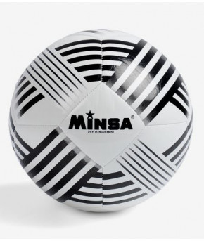 Мяч футбольный Minsa TPU 32 панели Life is Moment р-р 5