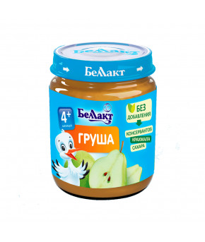 Пюре Беллакт груша 100г