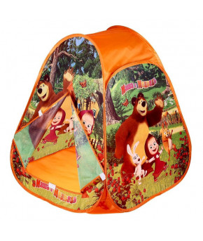 Палатка игровая Маша и Медведь 81х91х81см (в сумке)