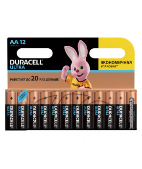 Батарейки Duracell Ultra Power AA LR06 алкалиновая (12шт) цена за штуку