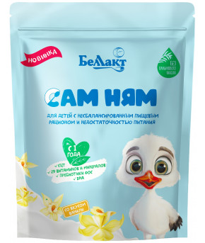 Смесь Беллакт СамНям ваниль 400г