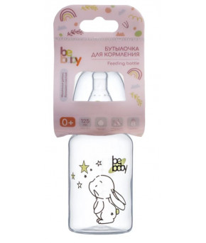Бутылочка Be Baby пластиковая 125мл 0+