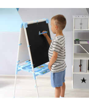 Мольберт Nika Kids двусторонний голубой