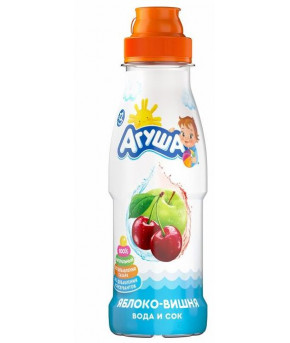 Напиток Агуша вода и сок из яблок и вишни 0,3л