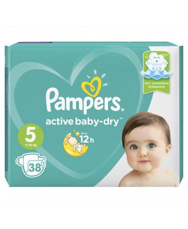 Подгузники Pampers Active Baby 5 (11-18 kg) 39шт