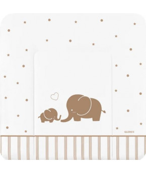 Матрац для пеленания мягкий Globex Люкс Два слона 75*72см