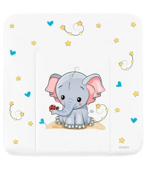Матрац для пеленания мягкий Globex Люкс Слон звёзды 52*72см