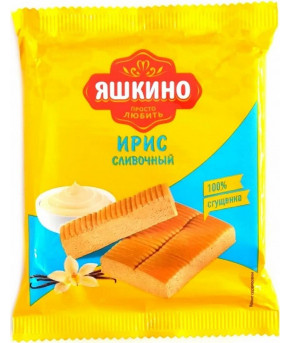 Ирис Яшкино Сливочный 140г