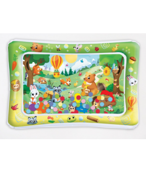 Акваковрик Крошка Я Веселые зверята развивающий 80×50см