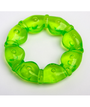 Прорезыватель Крошка Я Кольцо охлаждающий зеленый