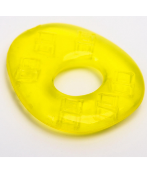 Прорезыватель Крошка Я Овал охлаждающий желтый