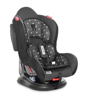 Автокресло Lolrelli Jupiter Black Crowns (0-25 кг)