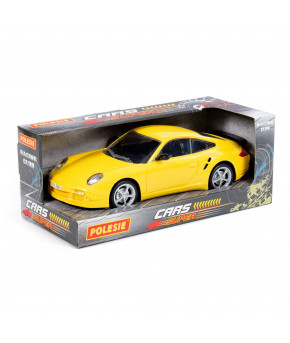 Автомобиль инерционный Полесье Легенда-V6 жёлтый (в коробке)