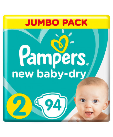 Подгузники Pampers New Baby 2 (4-8кг) 94шт