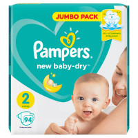 Подгузники Pampers New Baby 2 (4-8кг) 94шт
