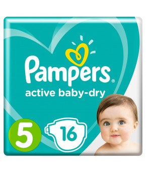 Подгузники Pampers Active Baby 5 (11-16кг) 16шт